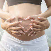 Pregnancy women feels happy image in Richmond Hill, Ontario