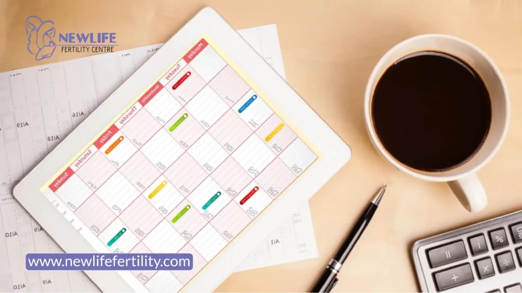 The first 20 days focus on essential stages of artificial insemination.