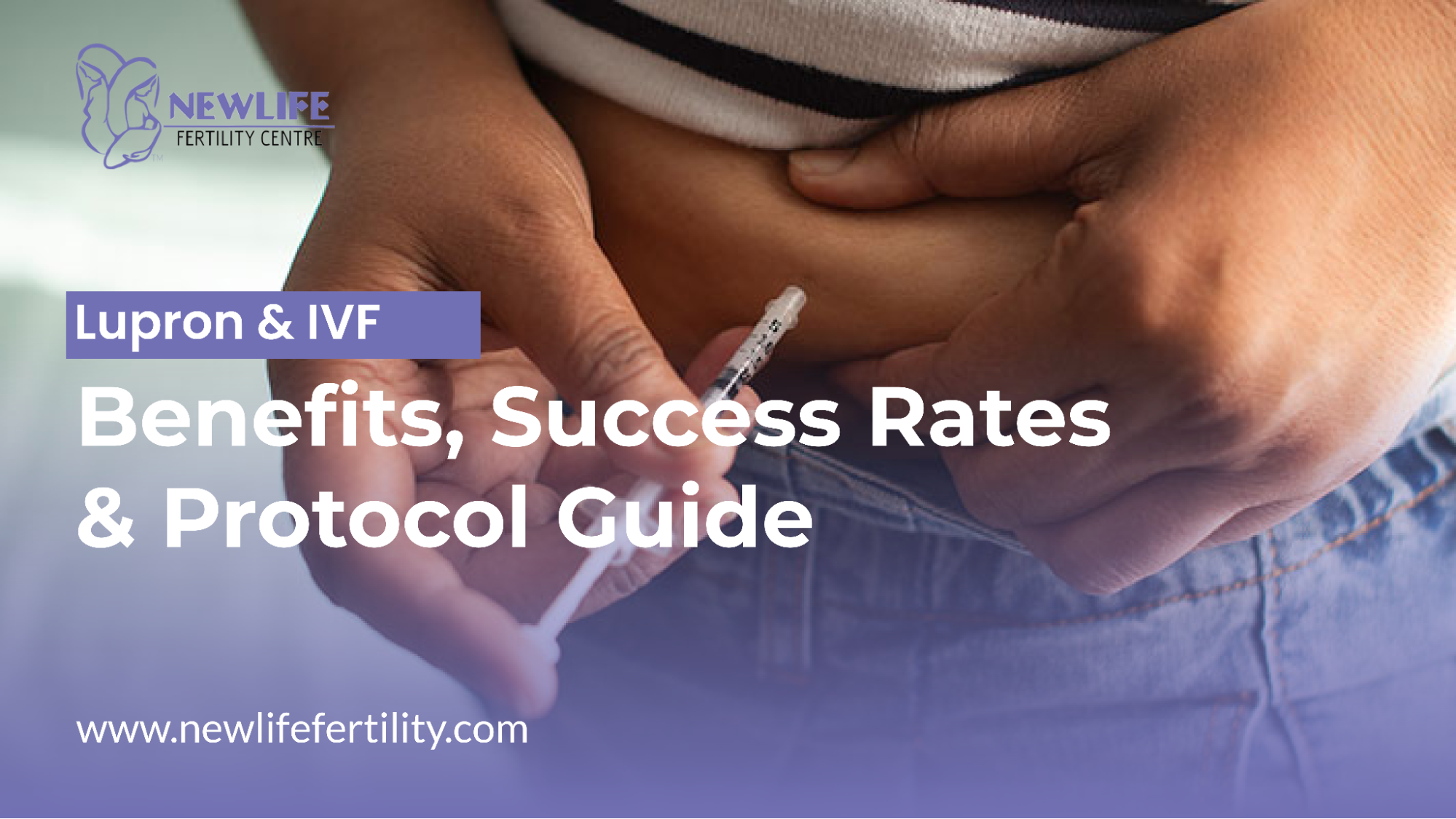 Lupron with IVF supports better cycle control.