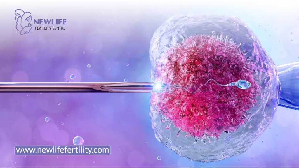This procedure supports conception by combining eggs and sperm outside the body.
