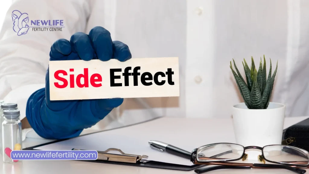 IVF shots can cause mild side effects that are generally temporary.