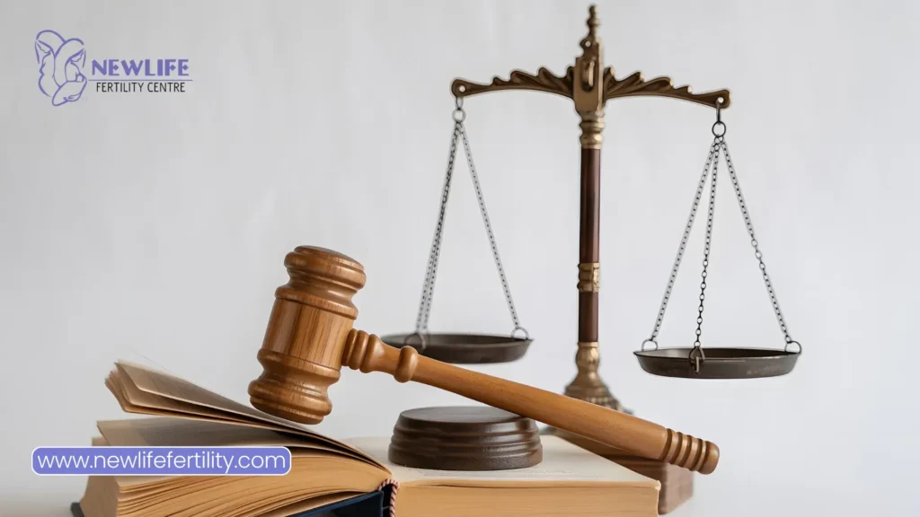 The legal structure focuses on consent, ethical handling, and a secure process for all involved.