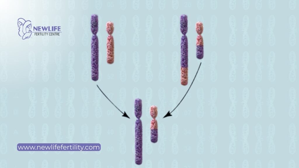 Unbalanced changes in a karyotype test indicate missing or extra genetic material.