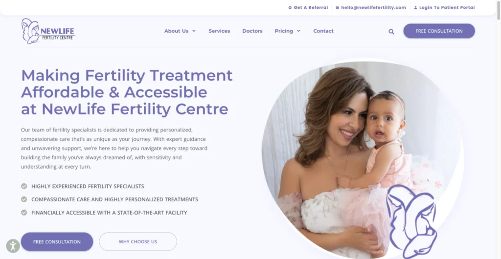 New Life Fertility Centre offers compassionate support and expert care for your egg donation journey.