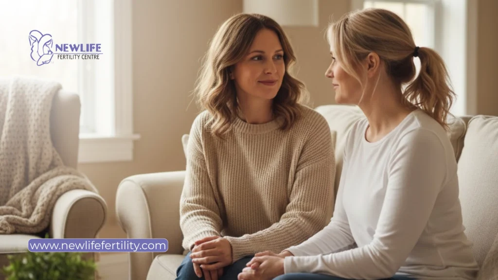 An egg donor can be known or directed to intended parents.