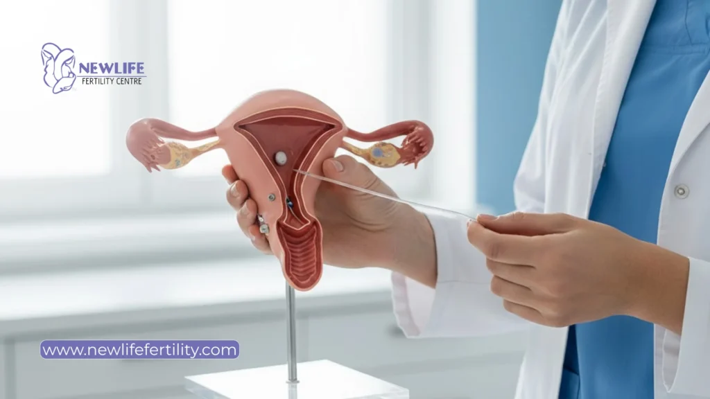 Intrauterine insemination is a type of artificial insemination.