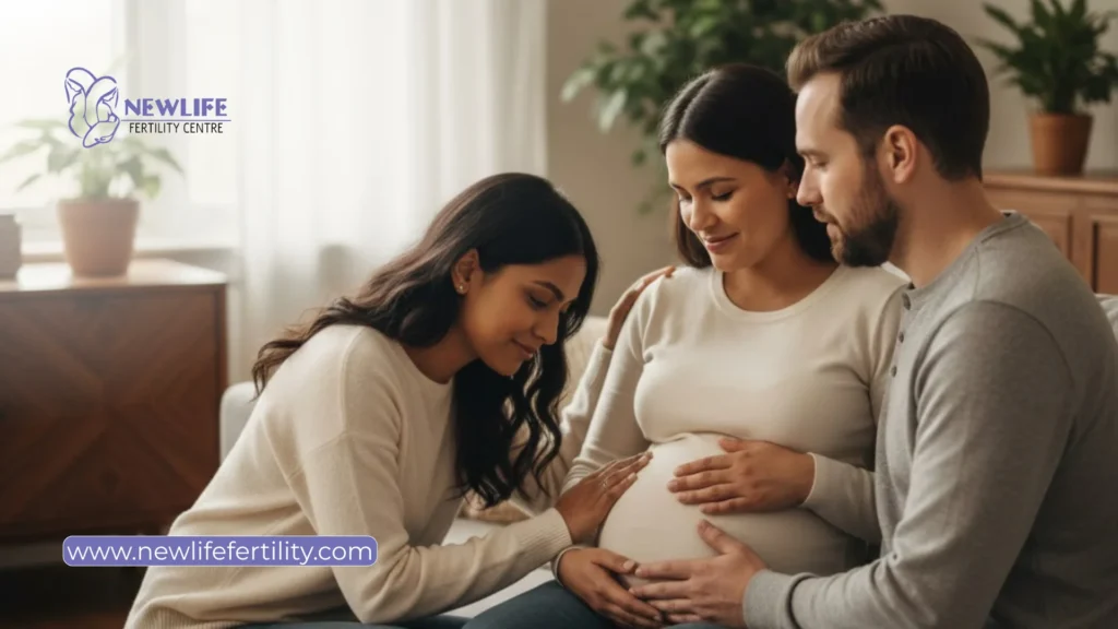 Traditional surrogacy involves surrogation using the surrogate’s own egg.