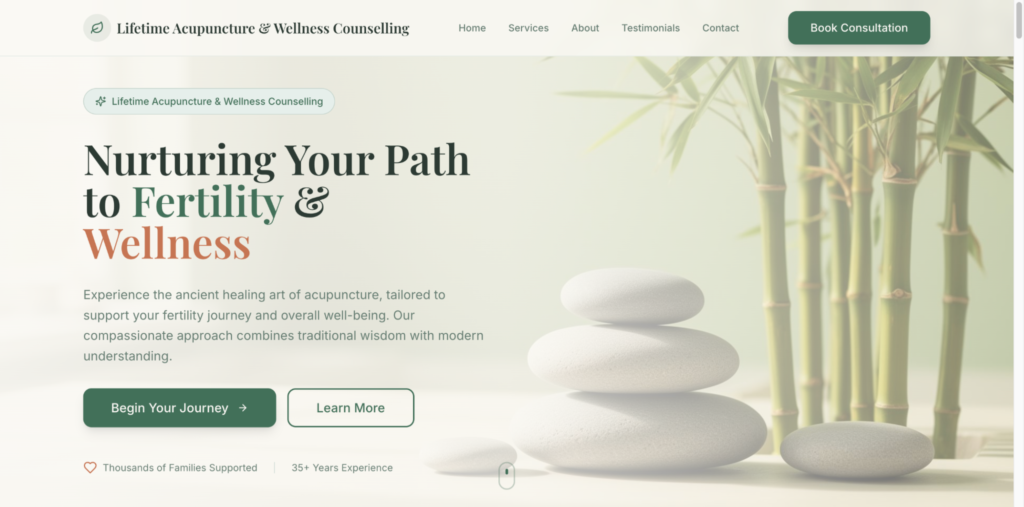 Balance and care from fertility clinics in Scarborough at Lifetime Acupuncture & Wellness Counselling.