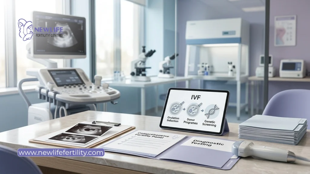 Key fertility services at one of the largest fertility clinics in Hamilton.

