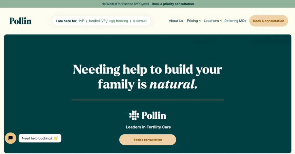 Choose fertility clinics in Toronto for expert care at Pollin Fertility.