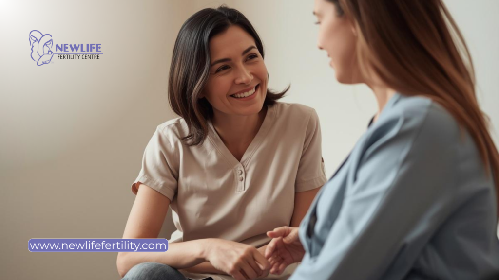Emotional and expert support at one of the private fertility clinics in Hamilton.