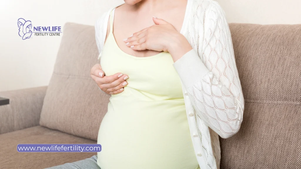 Key signs of successful frozen embryo transfer. 