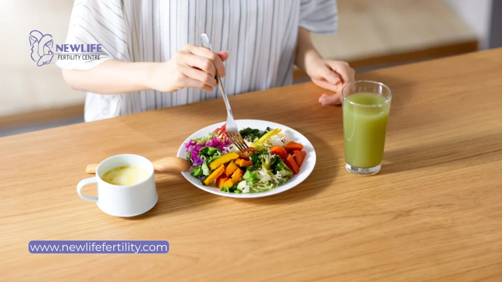 Follow frozen embryo transfer tips with anti-inflammatory nutrition support.
