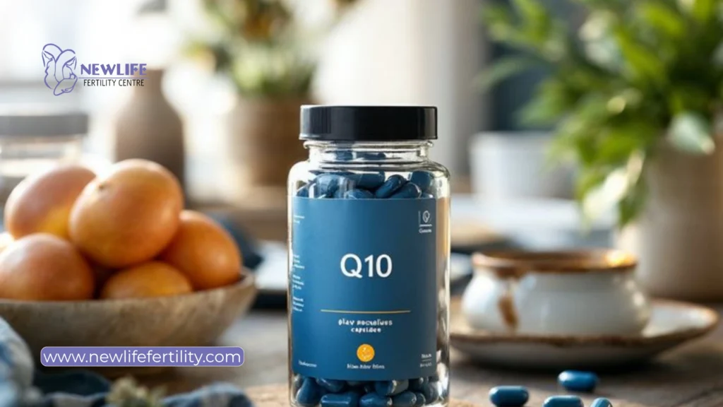 CoQ10 supports fertility care alongside frozen embryo transfer supplements.