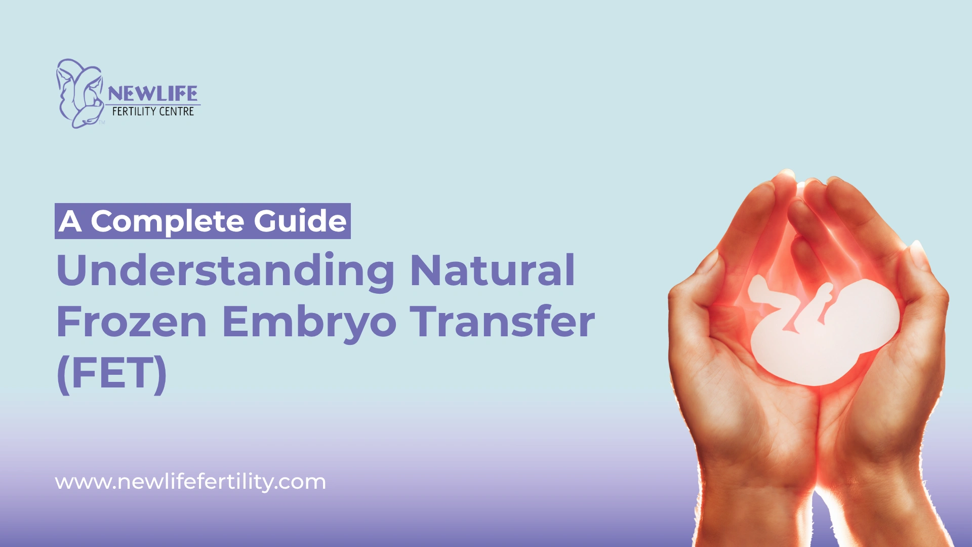 Natural frozen embryo transfer guidance for fertility treatment.