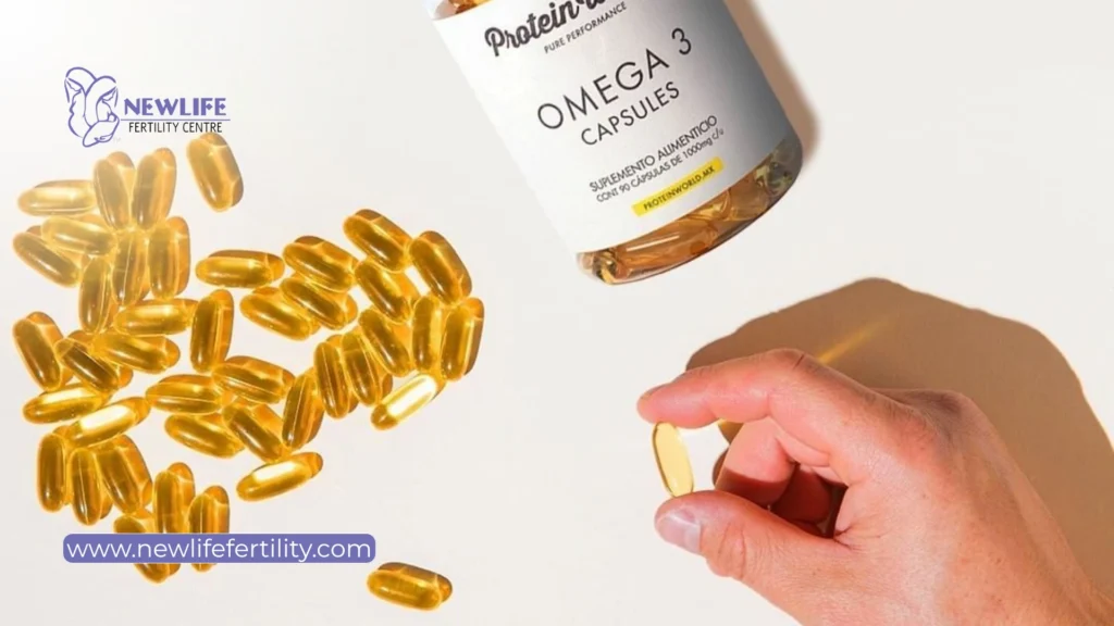 Omega-3 fish oil is among the best supplements for frozen embryo transfer.
