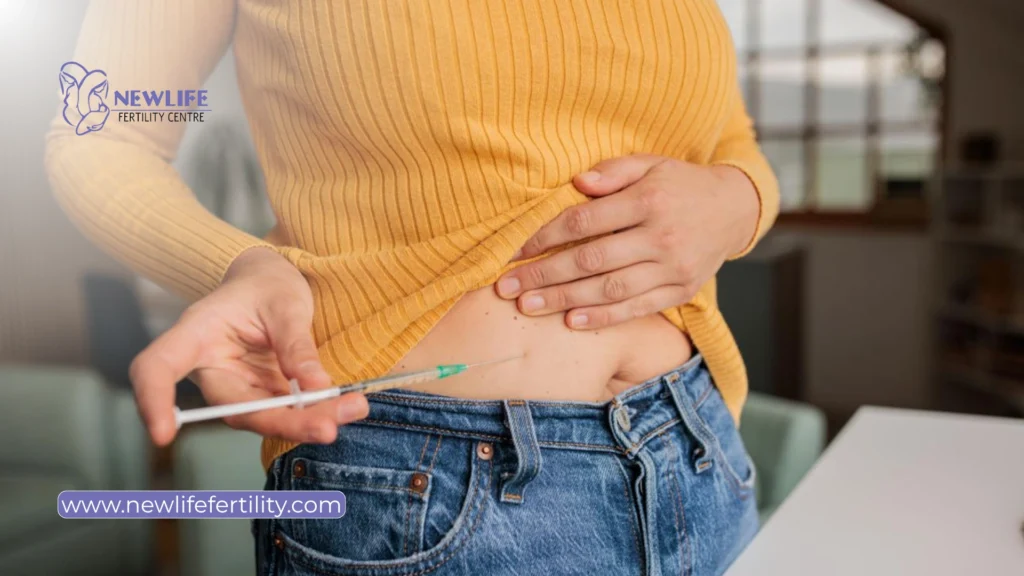 Progesterone in oil frozen embryo transfer supports hormone balance in treatment.