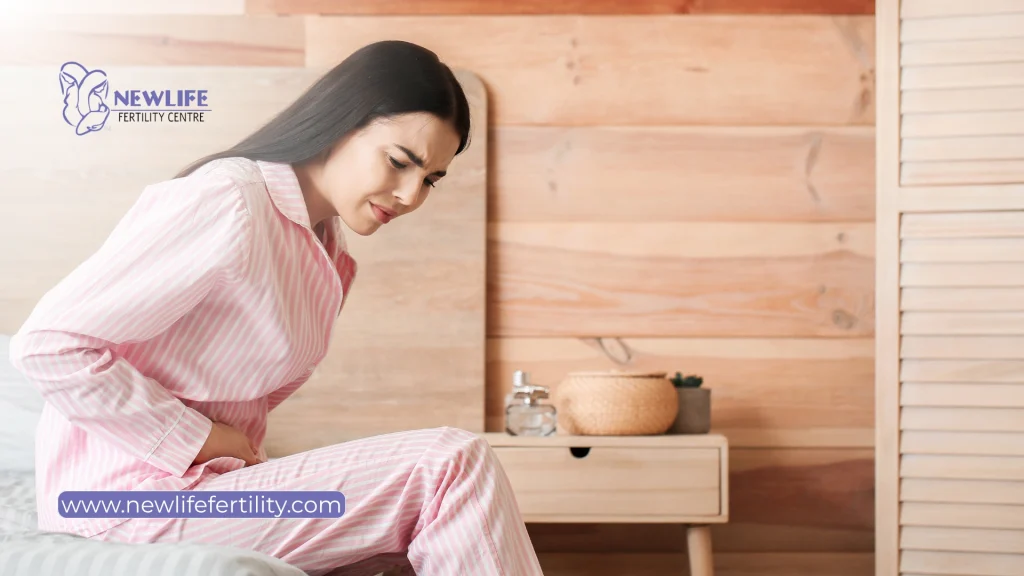 Cramping after frozen embryo transfer symptoms can vary during recovery.