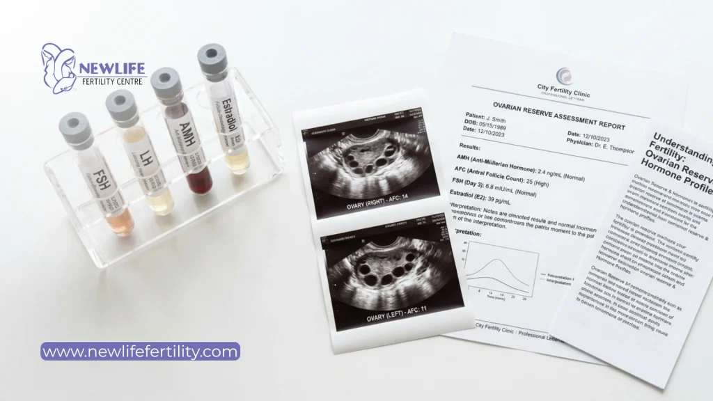 Fertility testing for both partners before starting a reciprocal IVF procedure.