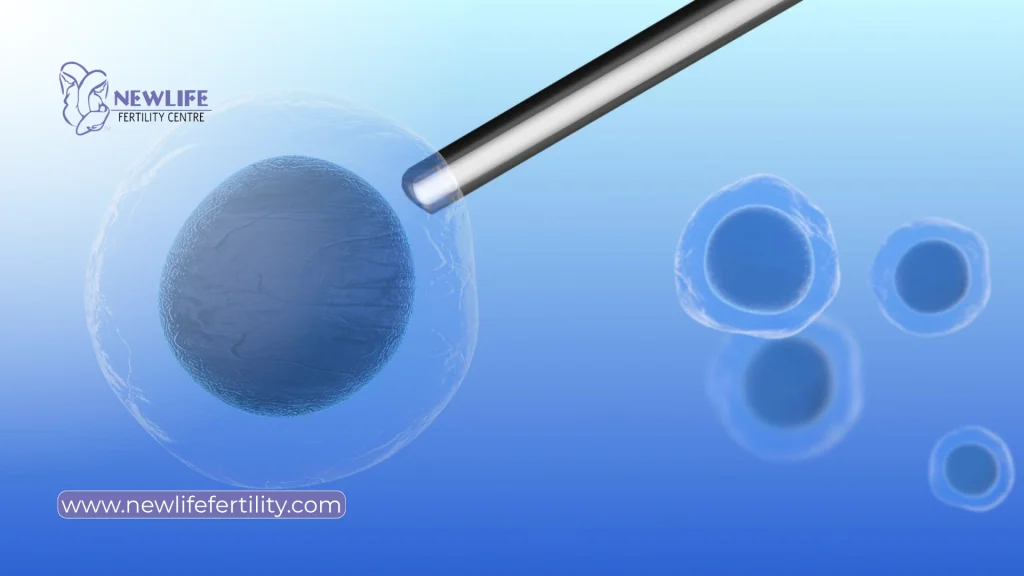 Frozen embryo transfer with laser assisted hatching treatment plans.