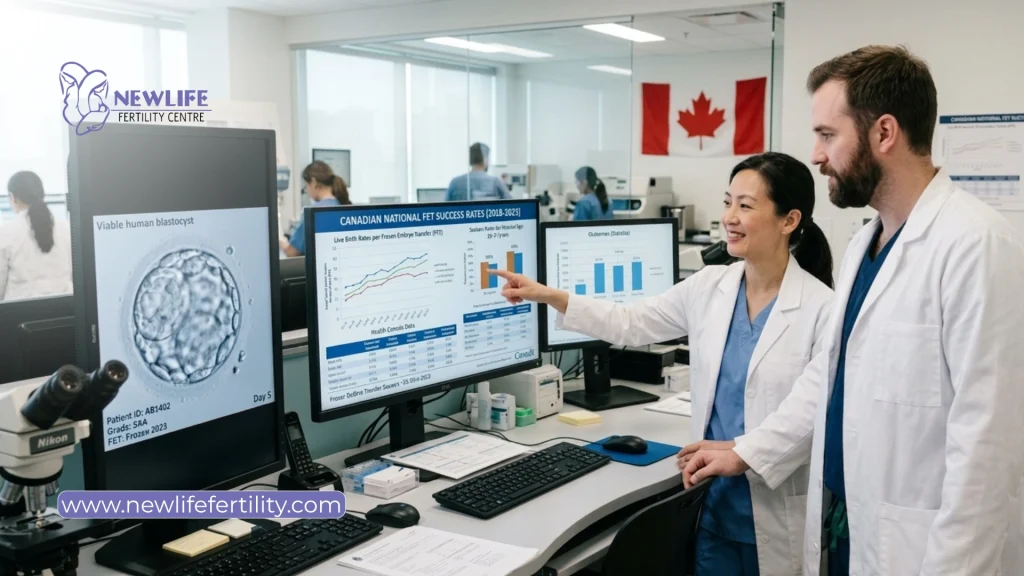 Learn about second frozen embryo transfer success rates and fertility treatment outcomes in Canada.