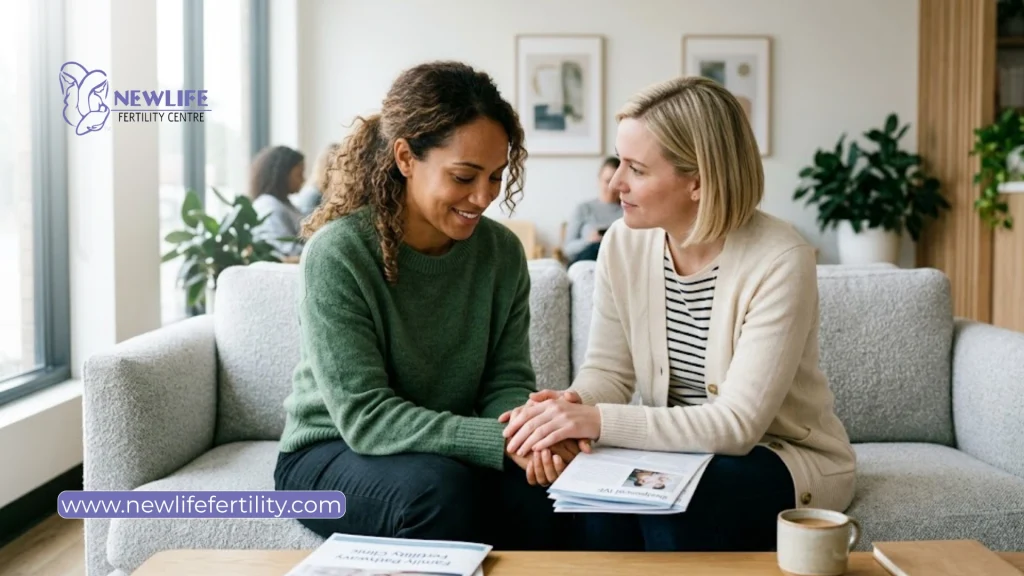 Learn about the reciprocal IVF process and fertility treatment options.