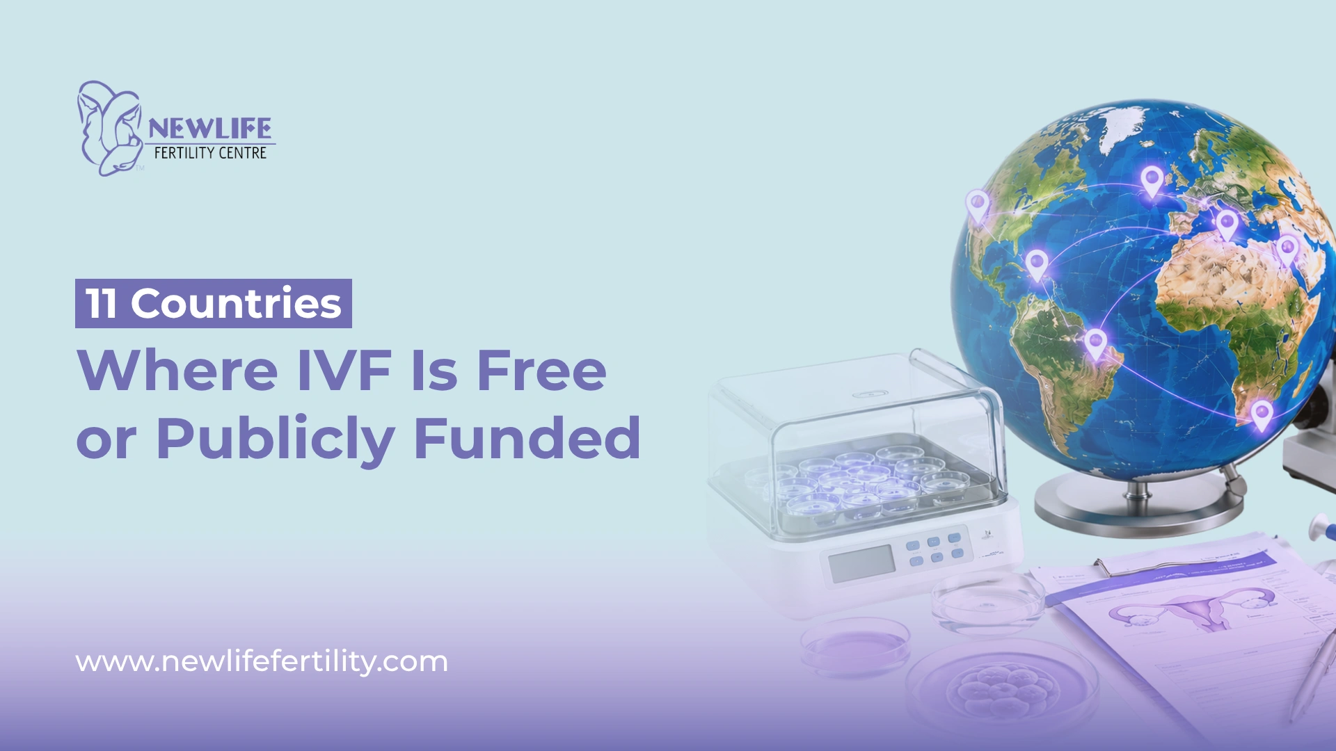 Guide on countries where IVF is free or publicly funded.