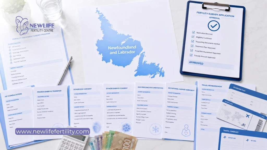Is IVF free in Newfoundland and Labrador.