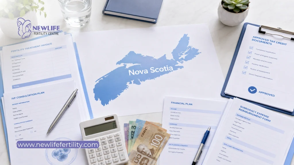 Is IVF free in Nova Scotia.