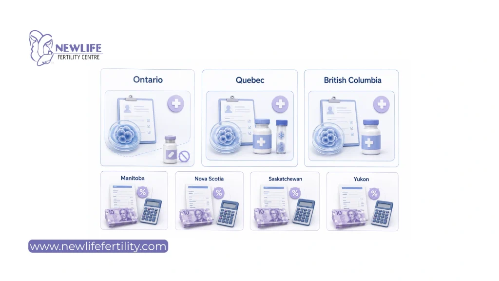 Find out if the first round of IVF free in Canada. 