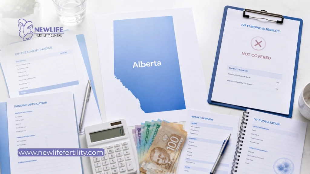 IVF free treatment information for Alberta.