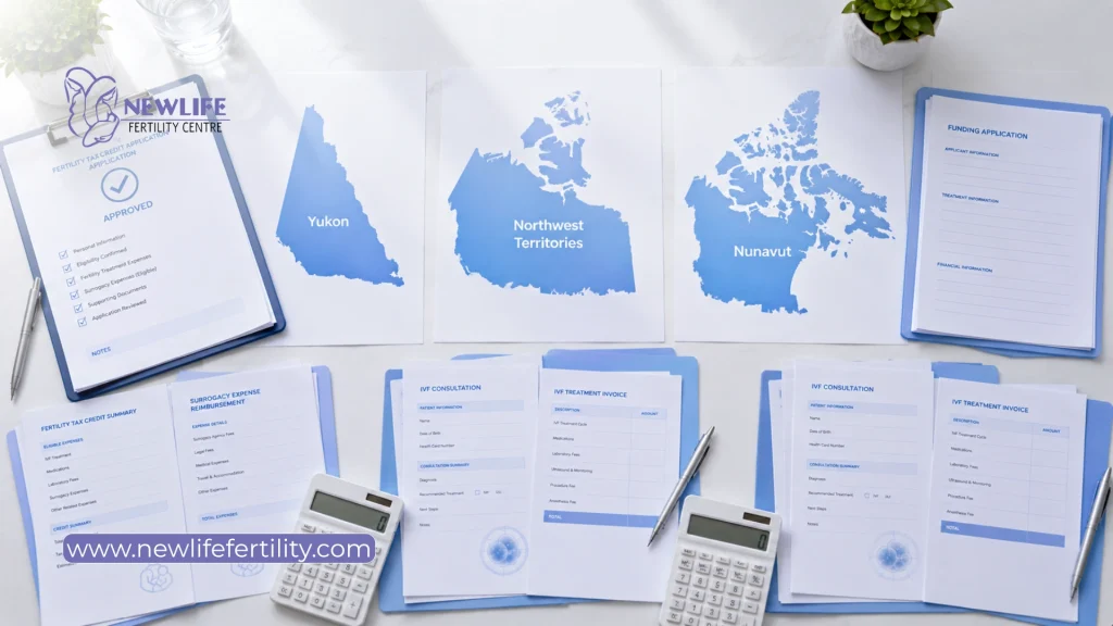 Learn about IVF free options available in Yukon, Northwest Territories, and Nunavut.