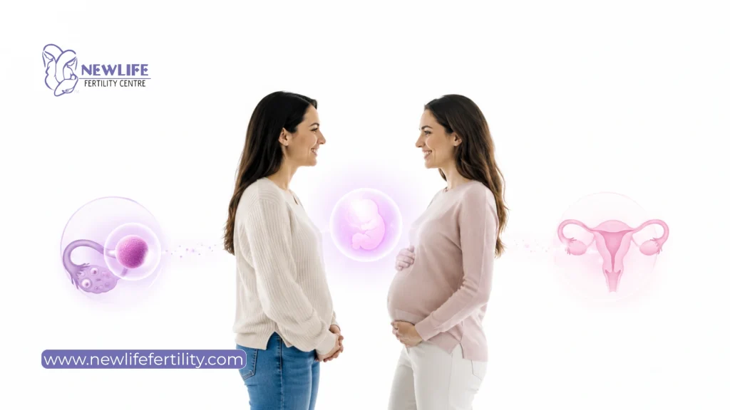 IVF vs reciprocal IVF in plain terms.