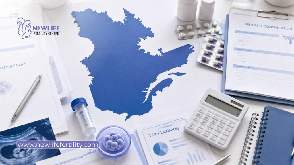 IVF free in Canada information for Quebec.