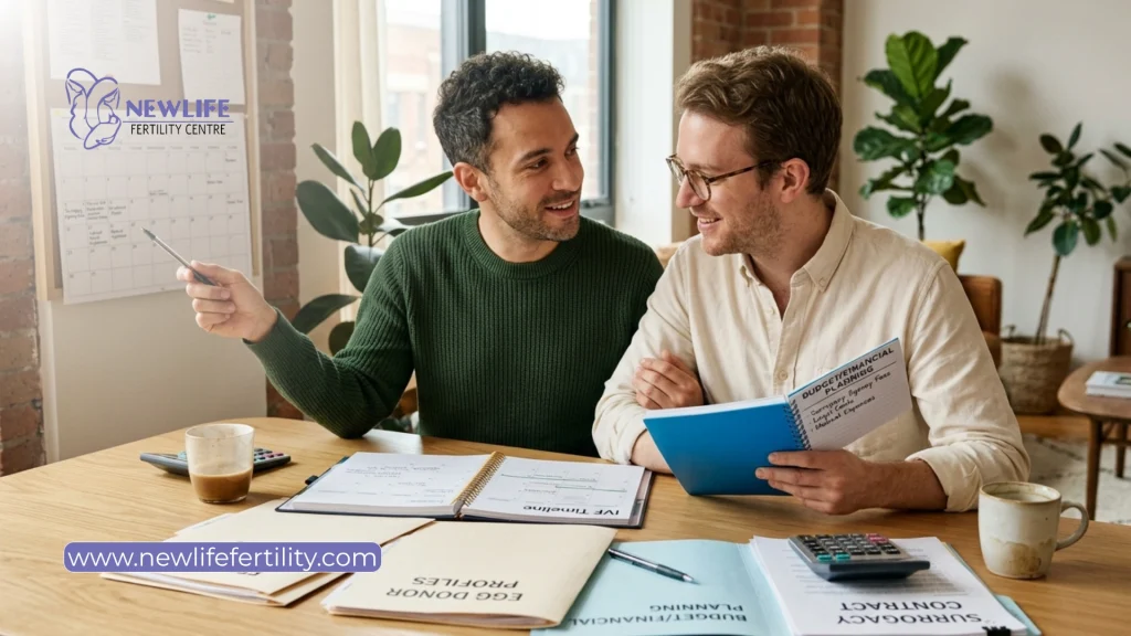 Key challenges and honest considerations for gay male couples exploring reciprocal IVF gay men.
