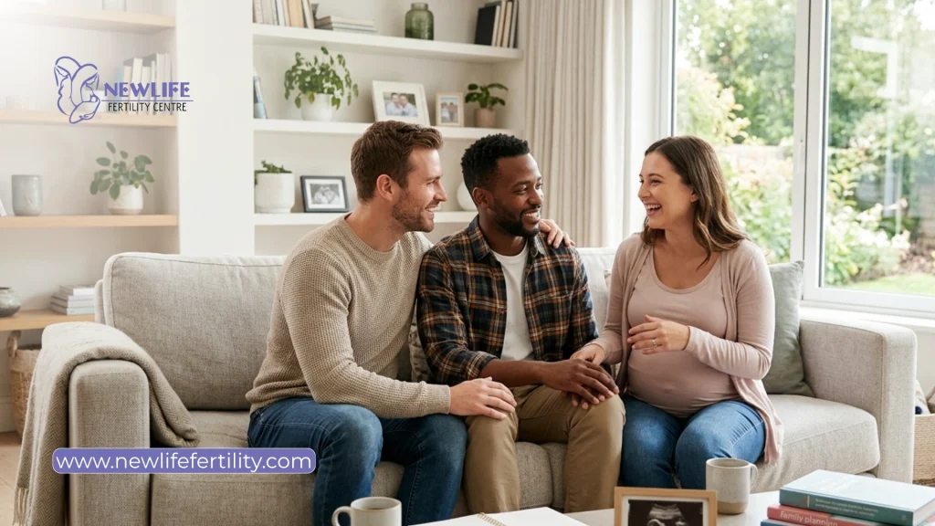 Learn about what is equivalent of reciprocal IVF for gay men.