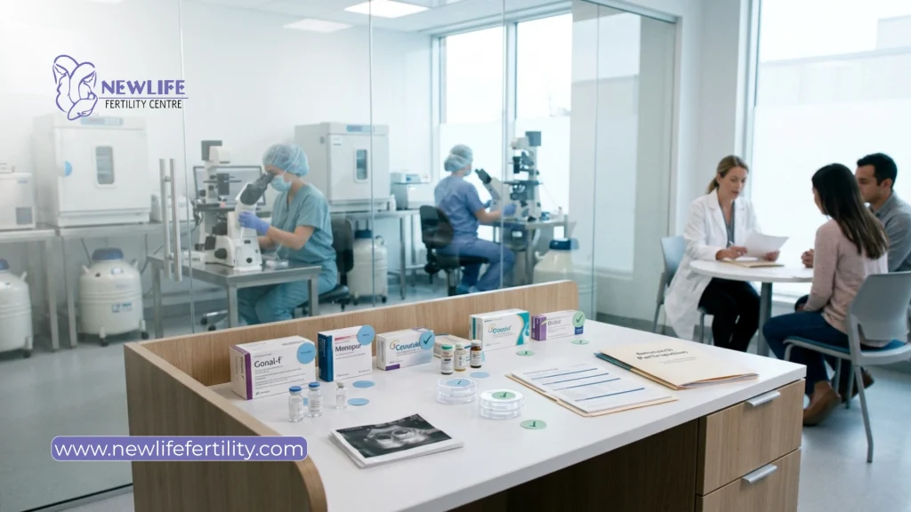 Know what costs may be covered during free IVF trials. 
