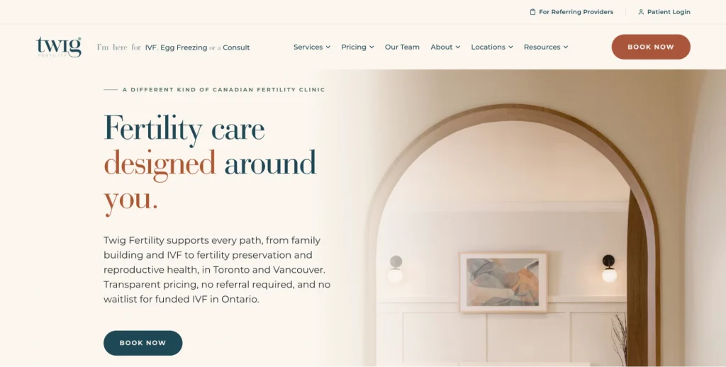 Learn about funded IVF clinic Toronto options through Twig Fertility.