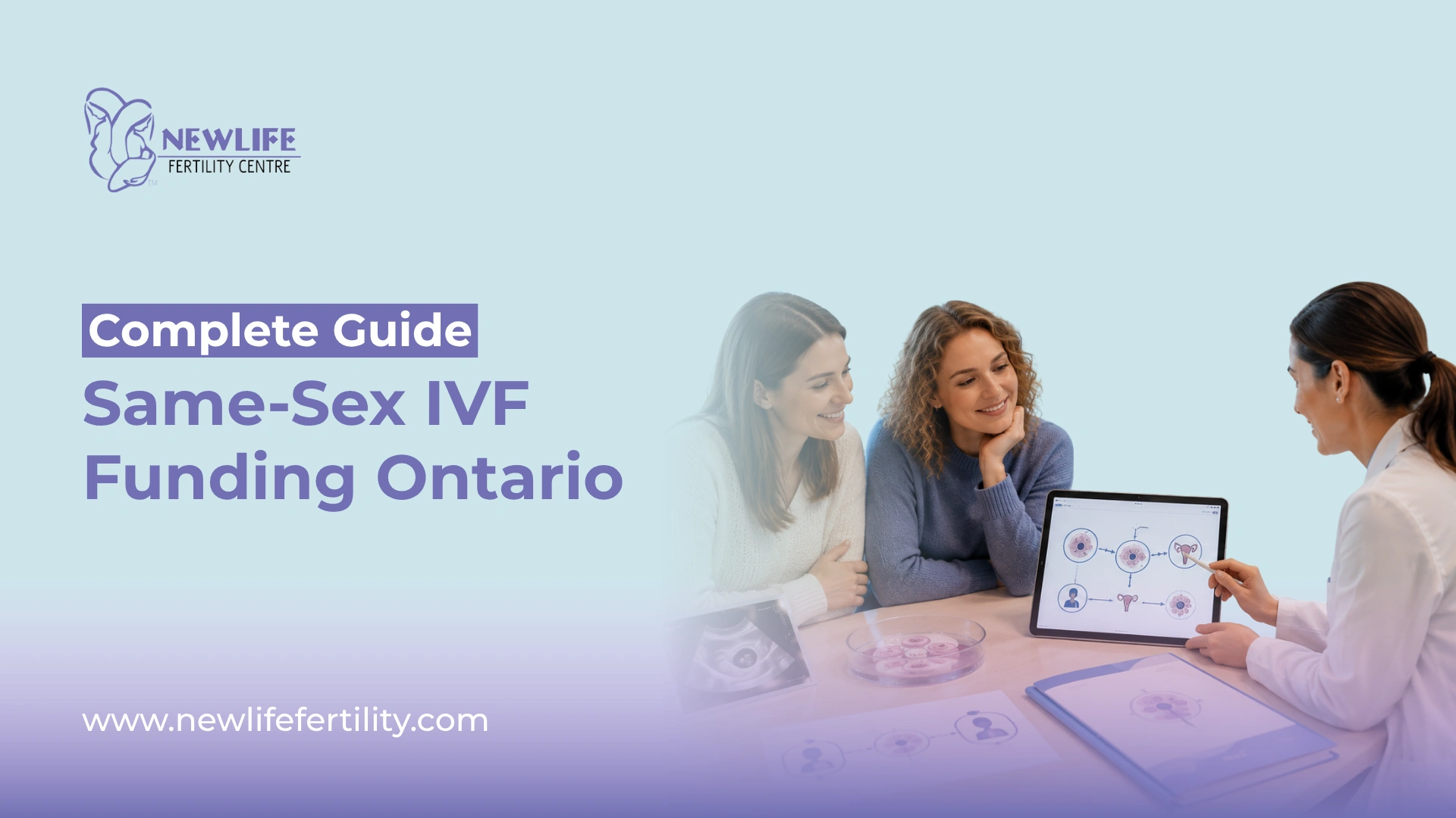 Complete guide to same-sex IVF funding in Ontario.