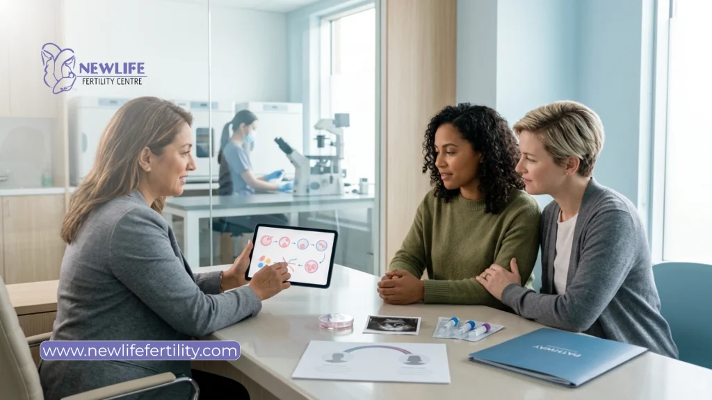 Know how IVF funding for same sex couples works. 