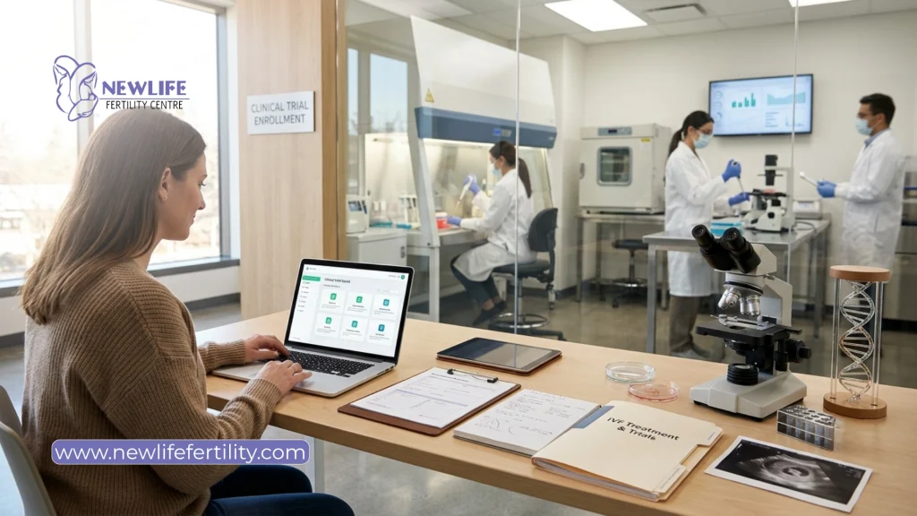 Know where patients can find free IVF trials. 