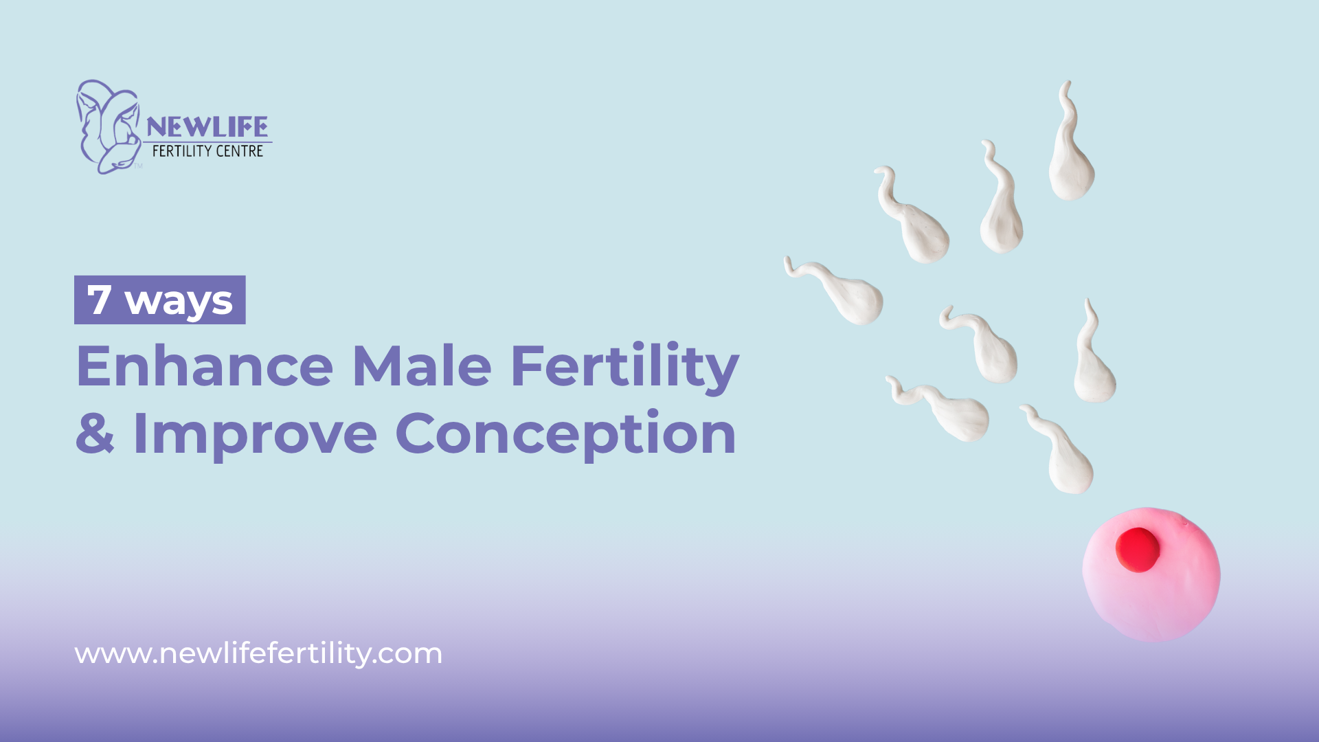 Ways to enhance male fertility and improve conception.