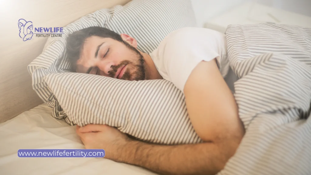 How to enhance male fertility with better sleep and stress management.