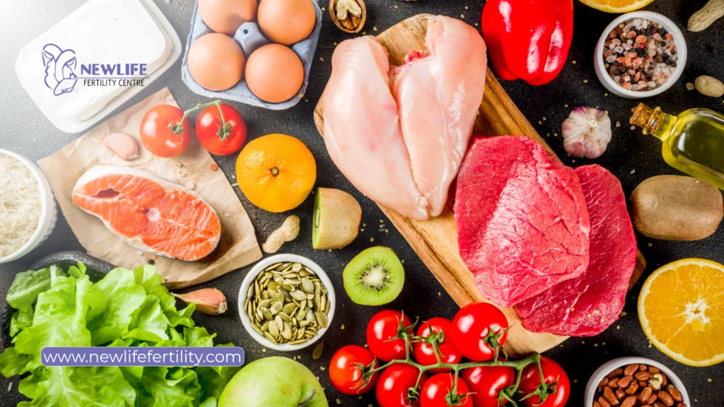 Essential nutrients for foods to enhance male fertility and support sperm health.

