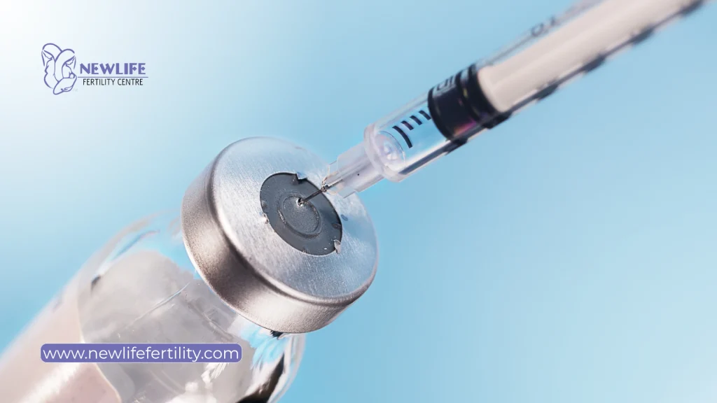 Human menopausal gonadotropin is among fertility enhancing drugs in female.