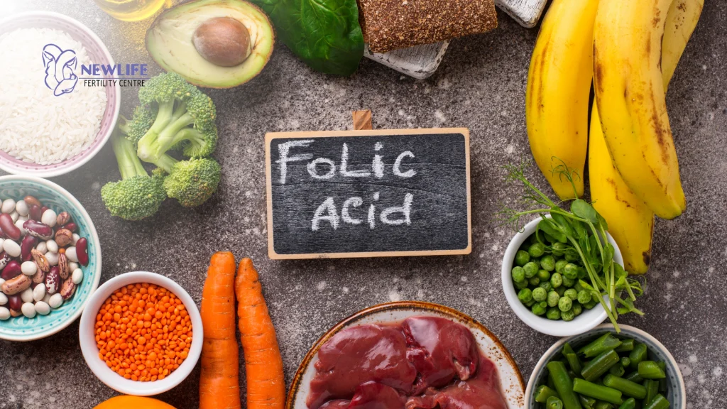 Folic acid is a fertility enhancer drugs that supports reproductive health.