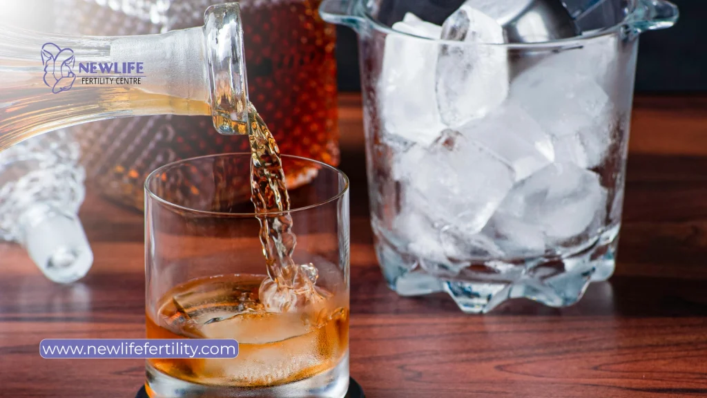 Limit alcohol and caffeine intake to support efforts to enhance fertility.