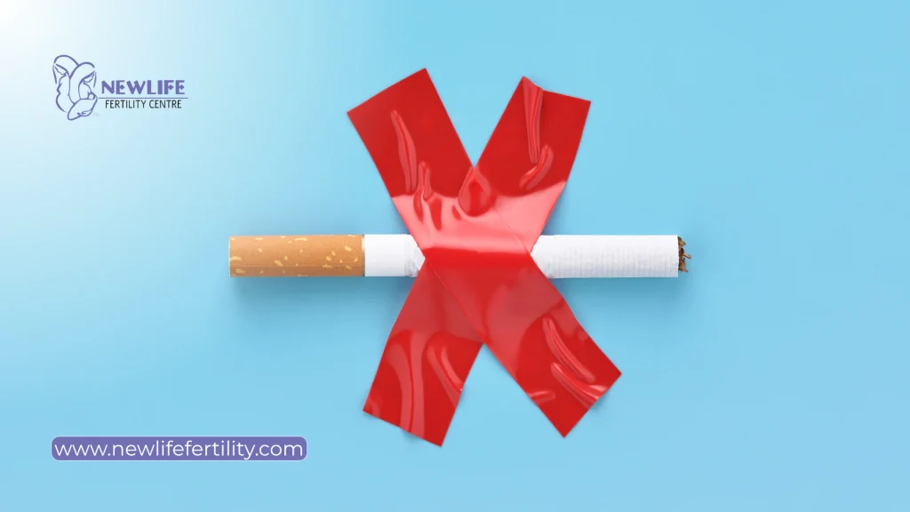 Quit smoking to enhance women fertility and support healthier reproductive wellness. 