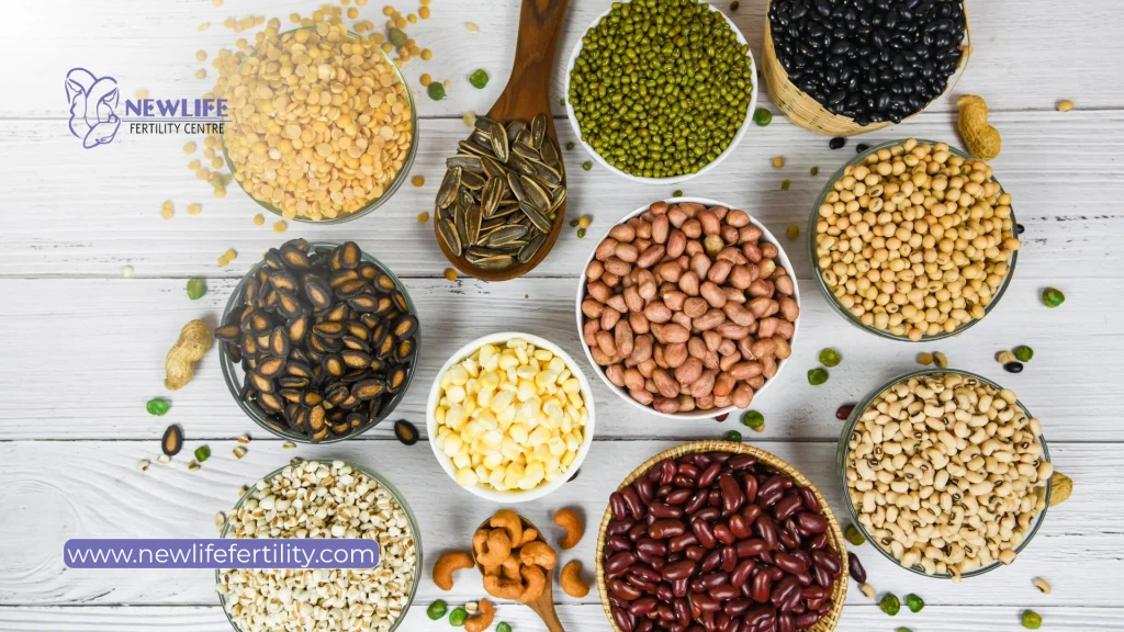 Whole grain is a food to enhance fertility.
