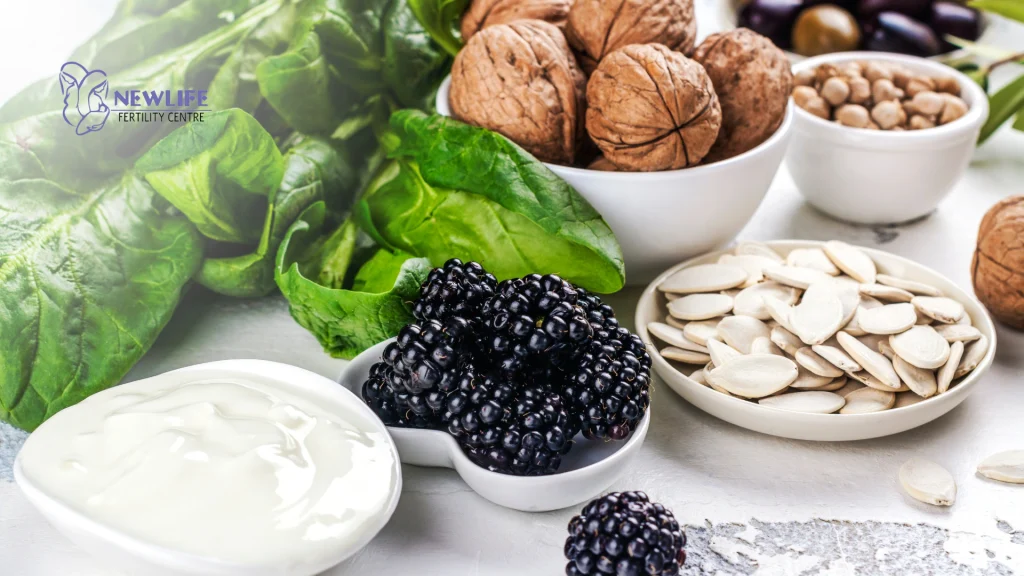 Enhancing fertility naturally with healthy foods that support reproductive health.